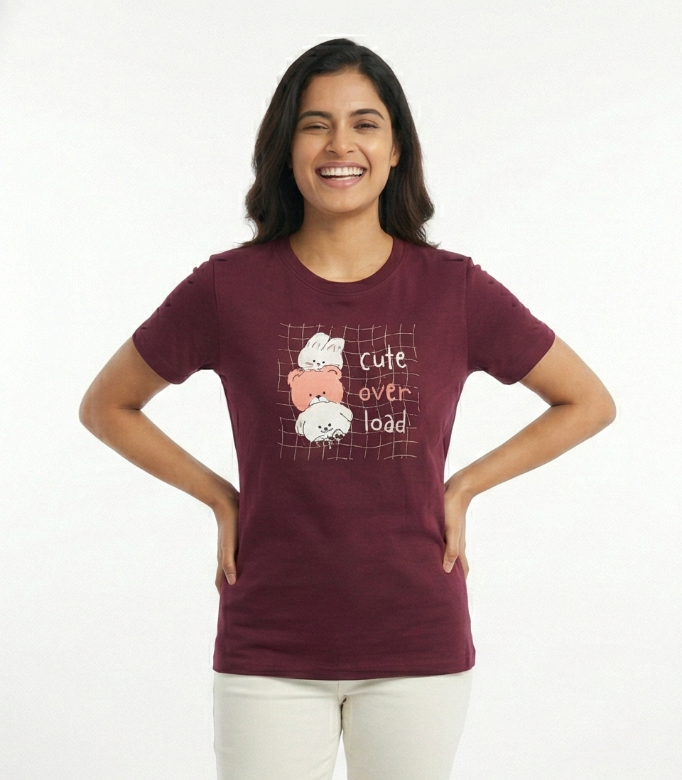"Cute Overload" Graphic Tee