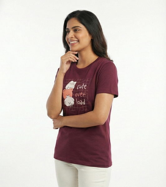 "Cute Overload" Graphic Tee