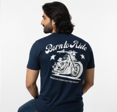 Born to Ride – Premium Graphic Tee