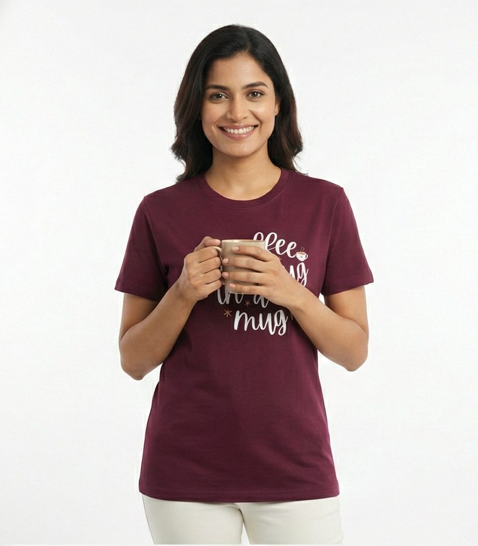 Women’s Coffee Lover Graphic Tee