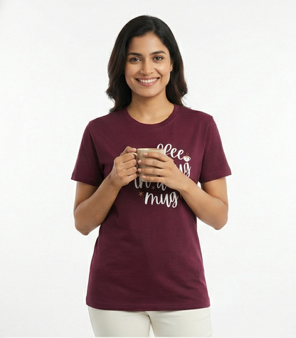 Women’s Coffee Lover Graphic Tee