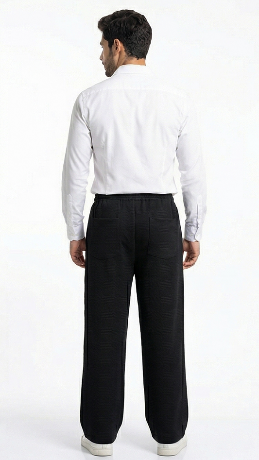 Da Blue Premium Textured Baggy Jogger