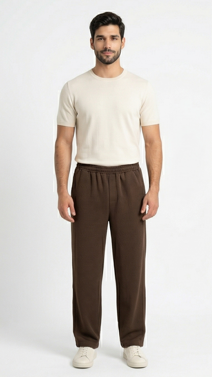 Da Blue Premium Textured Baggy Jogger