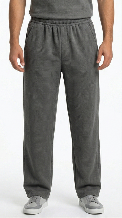 Da Blue Premium Textured Baggy Jogger