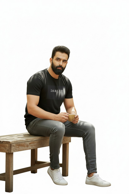 Signature Monochrome Graphic Tee