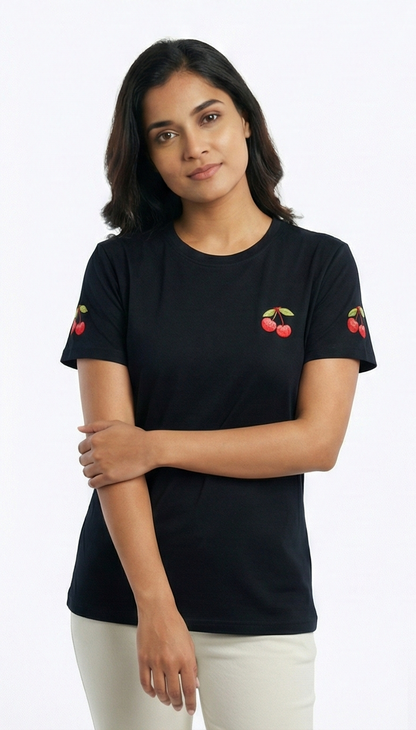 The Playful Cherry Patch Tee
