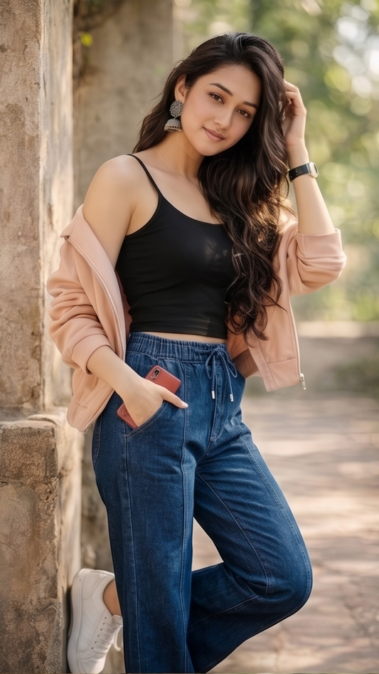 The Seoul-Split Wide Leg Denim